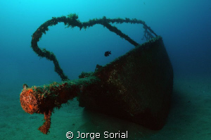Estoril shipwreck at Las Galletas, Santa Cruz de Tenerife by Jorge Sorial 